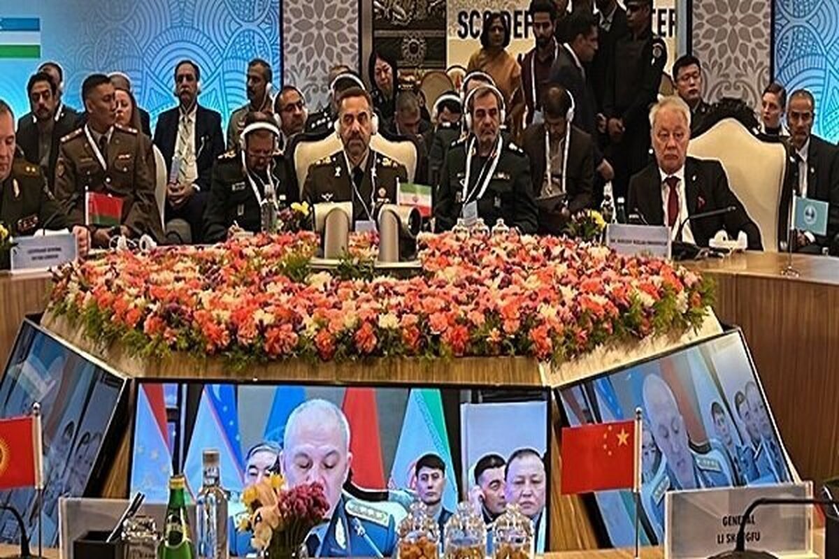 اجلاس وزرای دفاع شانگهای با حضور امیر آشتیانی آغاز شد