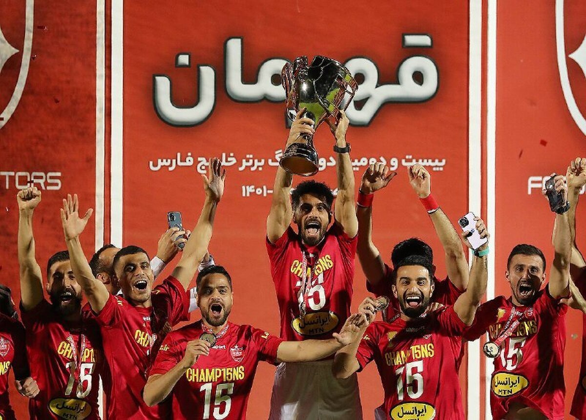 ویدئوی دیده نشده از رختکن پرسپولیس در روز قهرمانی