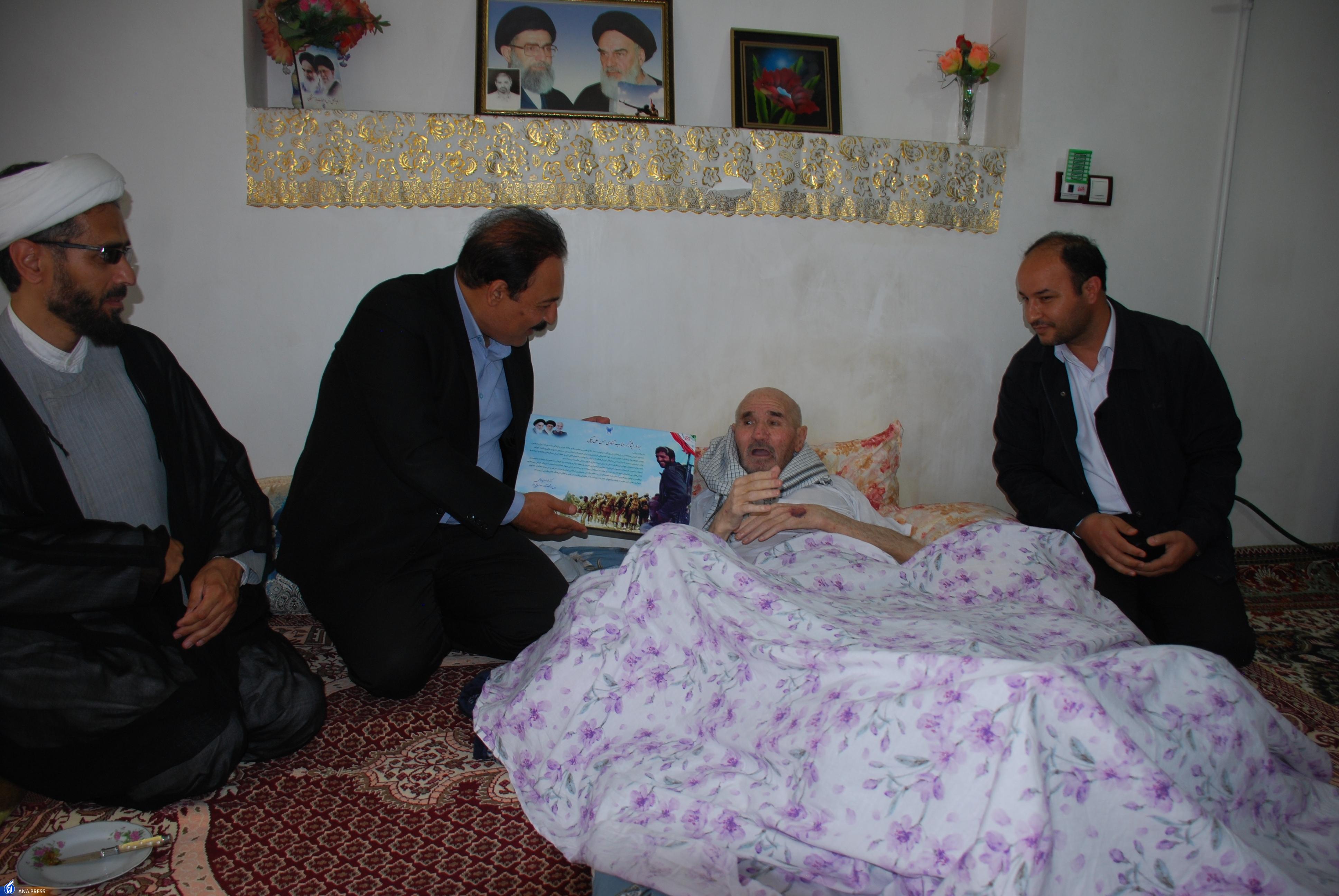 دلجویی دانشگاهیان دانشگاه آزاد اسلامی از جانبازان دفاع مقدس