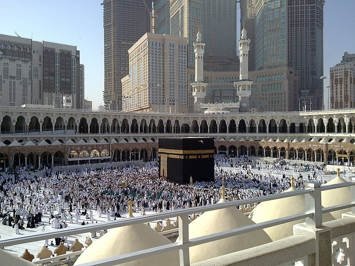 مسجدالحرام در آستانه حج تمتع + فیلم
