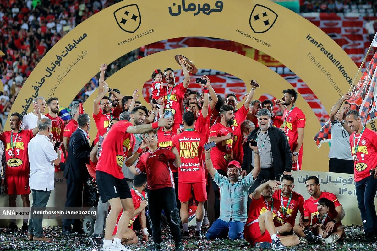 تصاویر دیده نشده از جشن قهرمانی پرسپولیس؛ چیزی بدتر از جشن قهرمانی استقلال در خرمشهر+فیلم