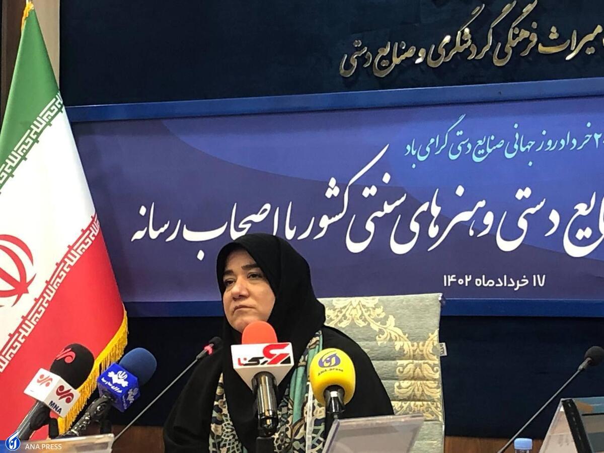 در حوزه صنایع دستی فقر قانونی داریم +فیلم