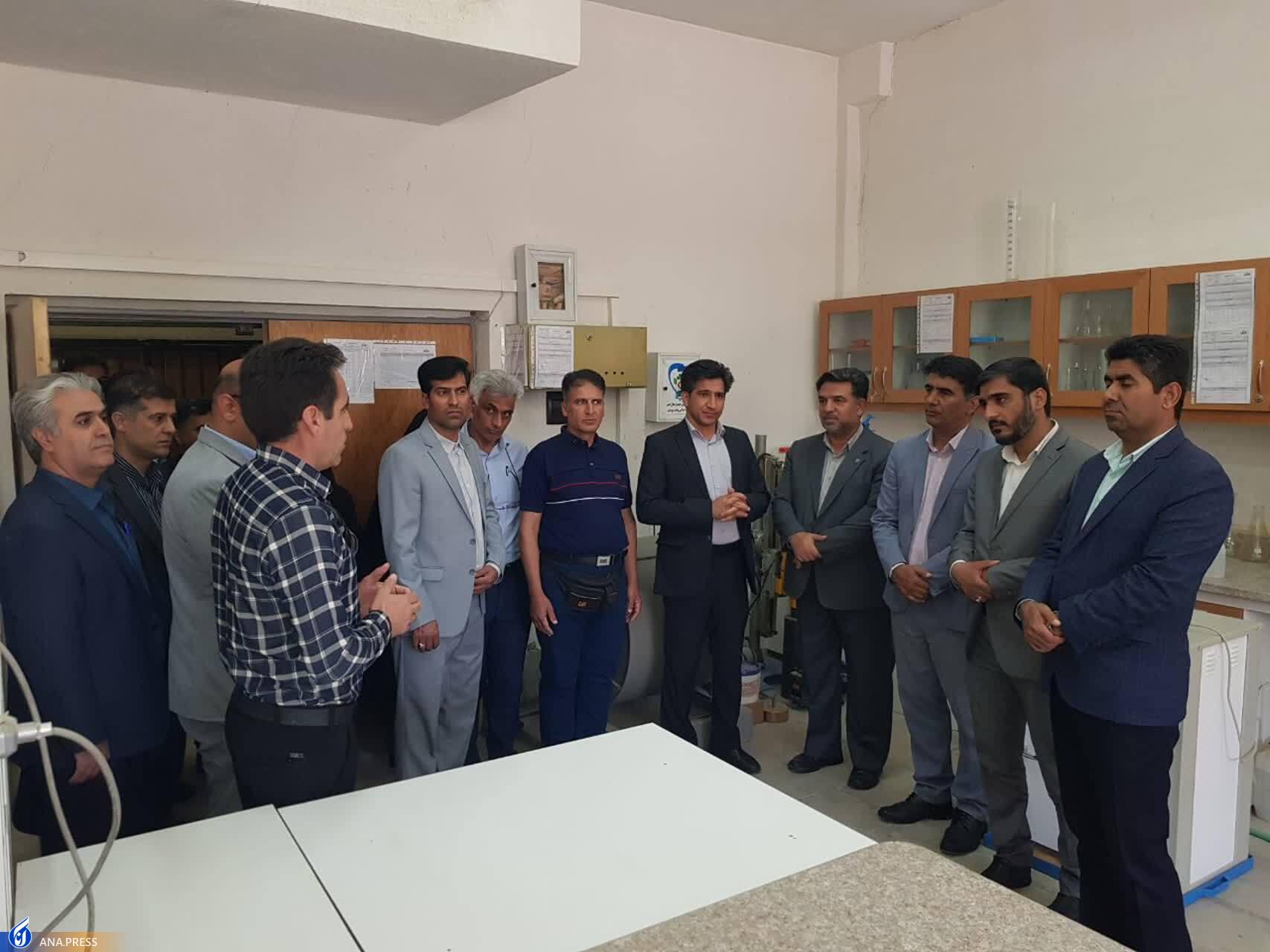گشایش آزمایشگاه استاندارد بتن و سنگدانه در مرودشت گشایش آزمایشگاه استاندارد بتن و سنگدانه در مرودشت