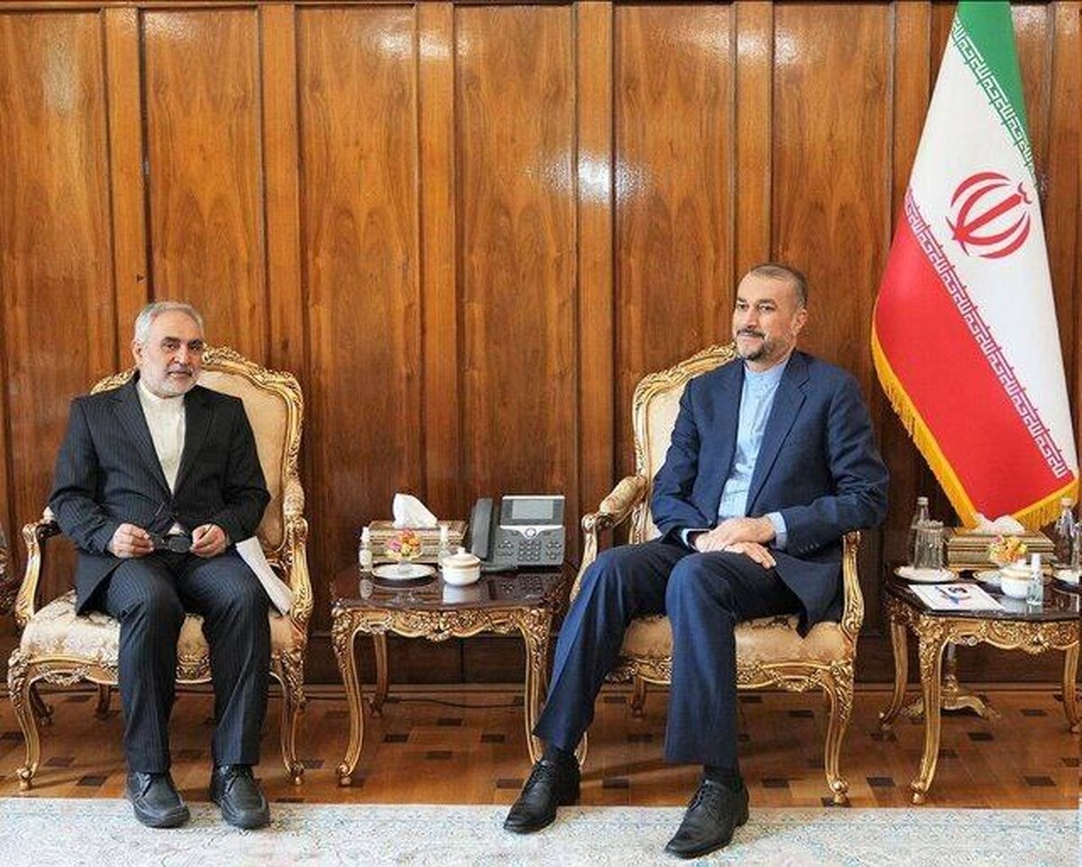 تاکید امیرعبداللهیان بر فعالسازی تمام زمینههای همکاری با چین