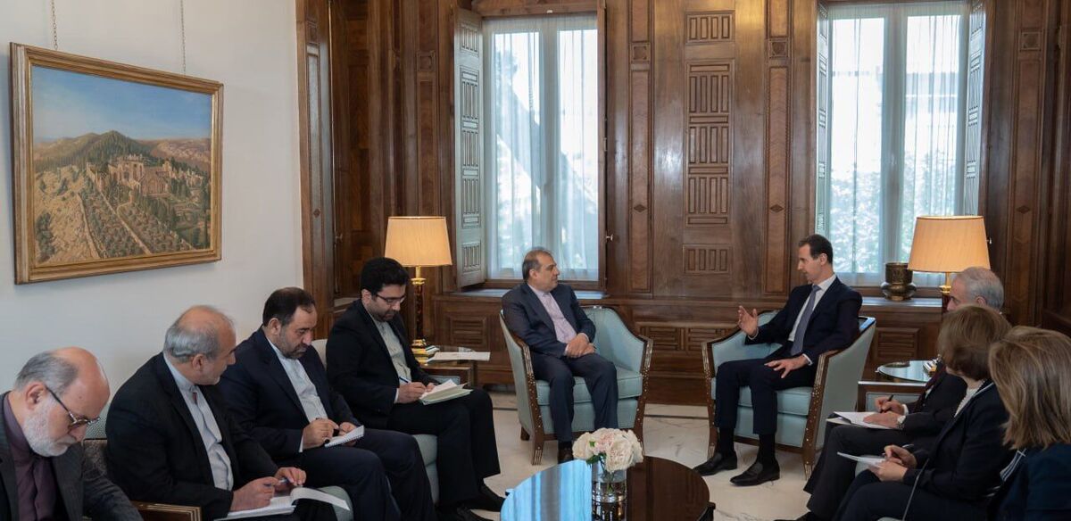 دستیار ارشد وزیر امور خارجه ایران با بشار اسد در دمشق دیدار و گفتوگو کرد