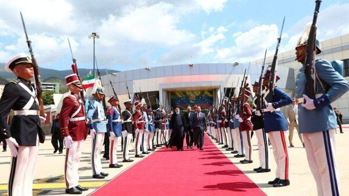 رئیسی کاراکاس را به مقصد «نیکاراگوئه» ترک کرد