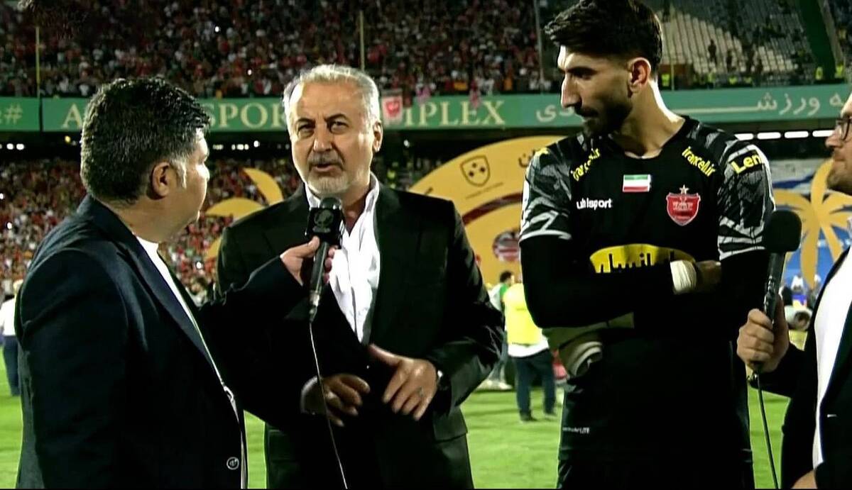 جلسه درویش و مدیر برنامه های دروازه بان پرسپولیس جنجالی شد