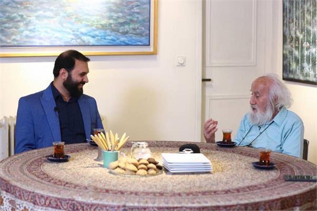 دیدار مدیرکل هنرهای تجسمی با استاد حسین محجوبی