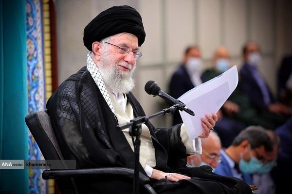 قرائت خطبه عقد خواهر شهید مدافع حرم &laquo;مجیدقربانخانی&raquo; توسط رهبر انقلاب