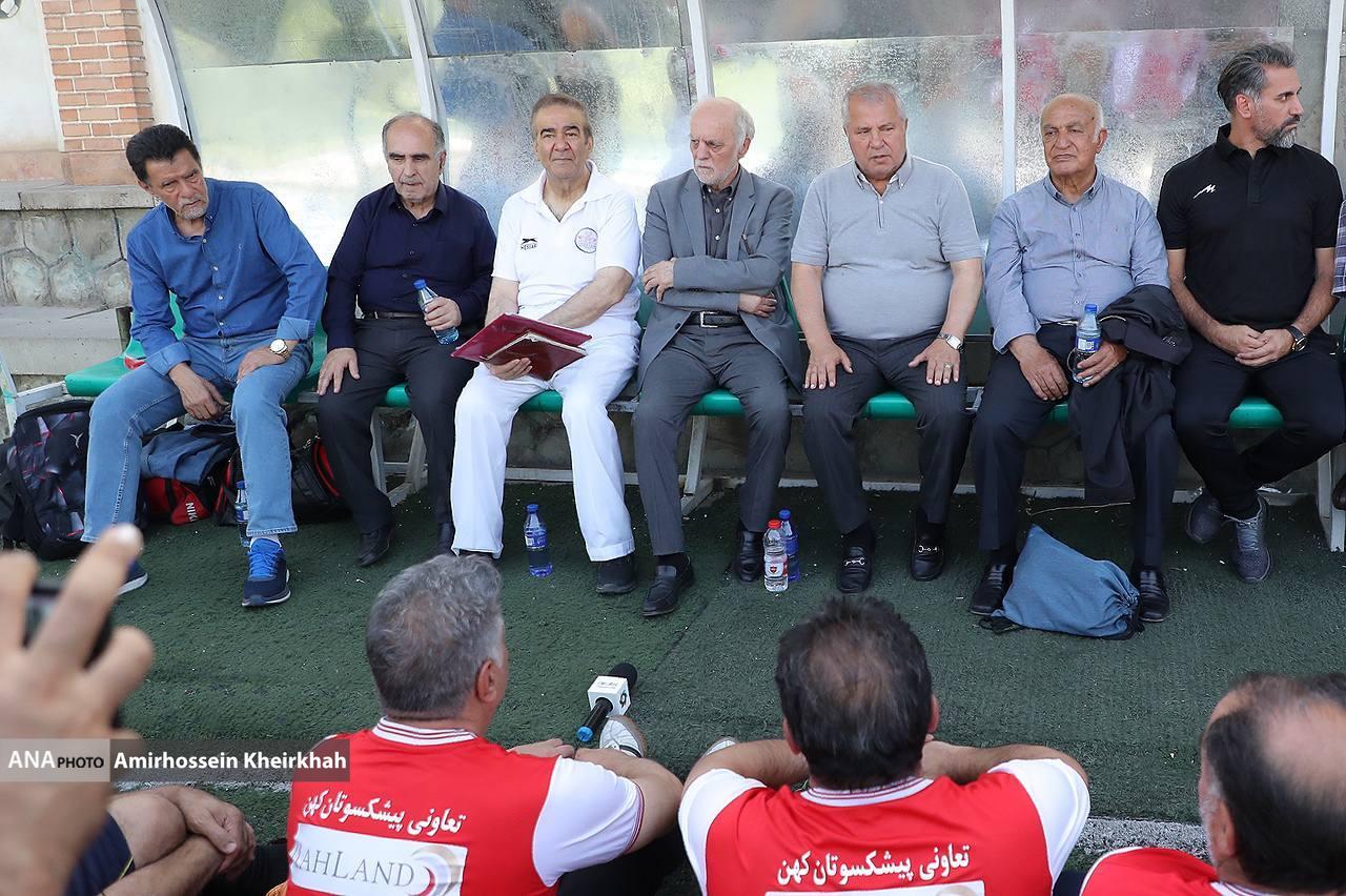 آغاز دوباره تمرینات پیشکسوتان پرسپولیس آغاز دوباره تمرینات پیشکسوتان پرسپولیس