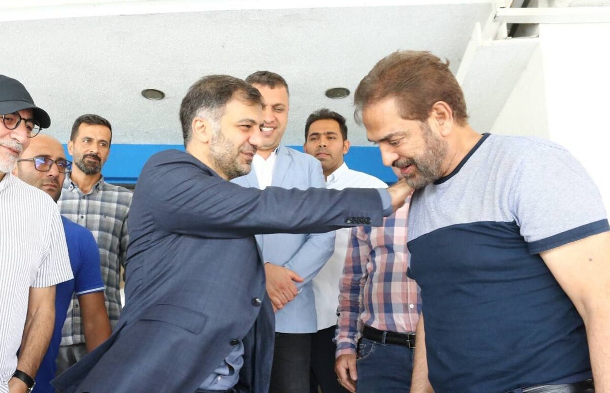 دیدار کریمی با سرمربی سابق استقلال