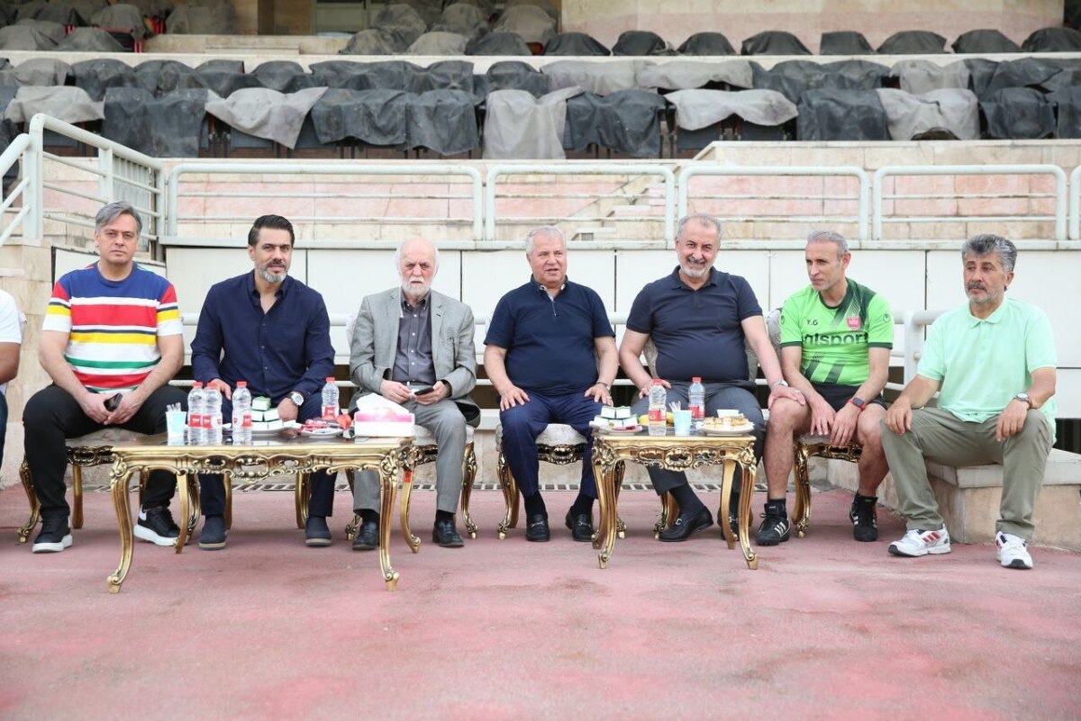 سلطان دربیبازها در تمرین پرسپولیس+ عکس