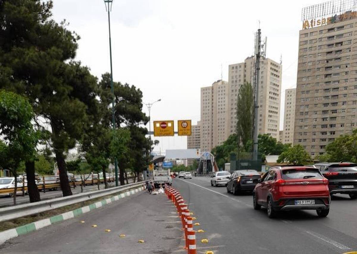 مسیر دسترسی شهرک آتیساز به بزرگراه شهید چمران ایمن شد