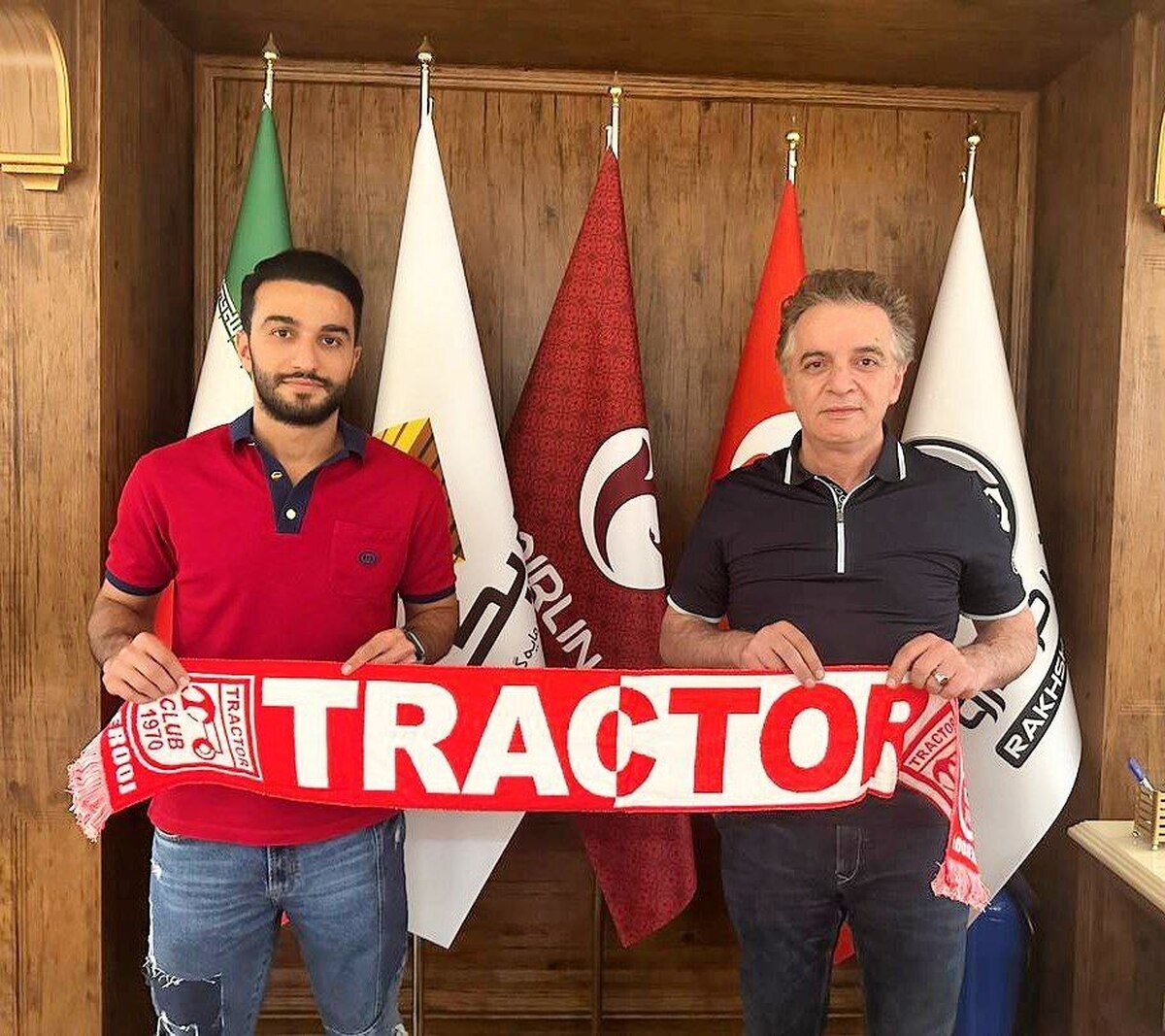 وینگر پرسپولیس تراکتوری شد
