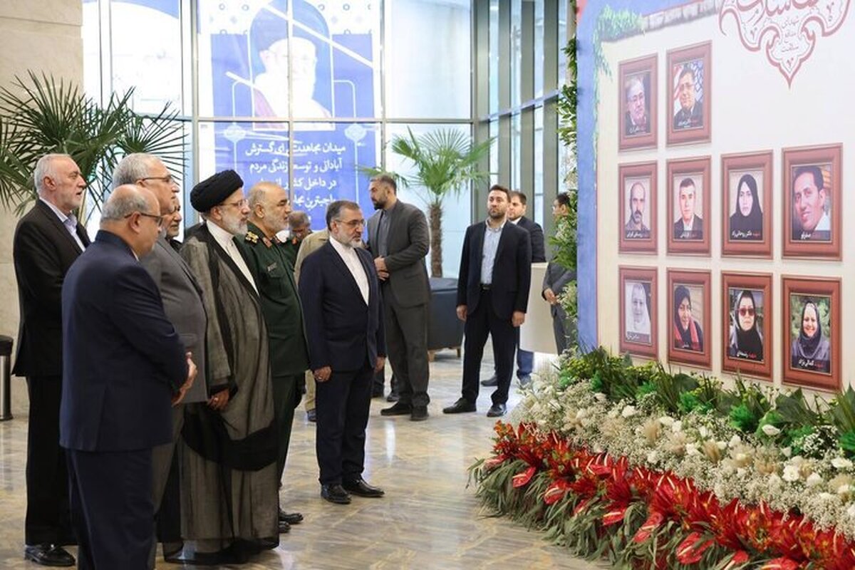 کلانبیمارستان غدیر با حضور رئیسجمهور افتتاح شد