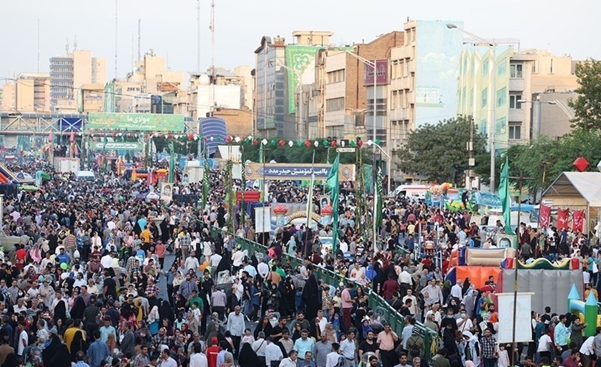 حضور برخی از مسئولان کشوری در جشن غدیر خم