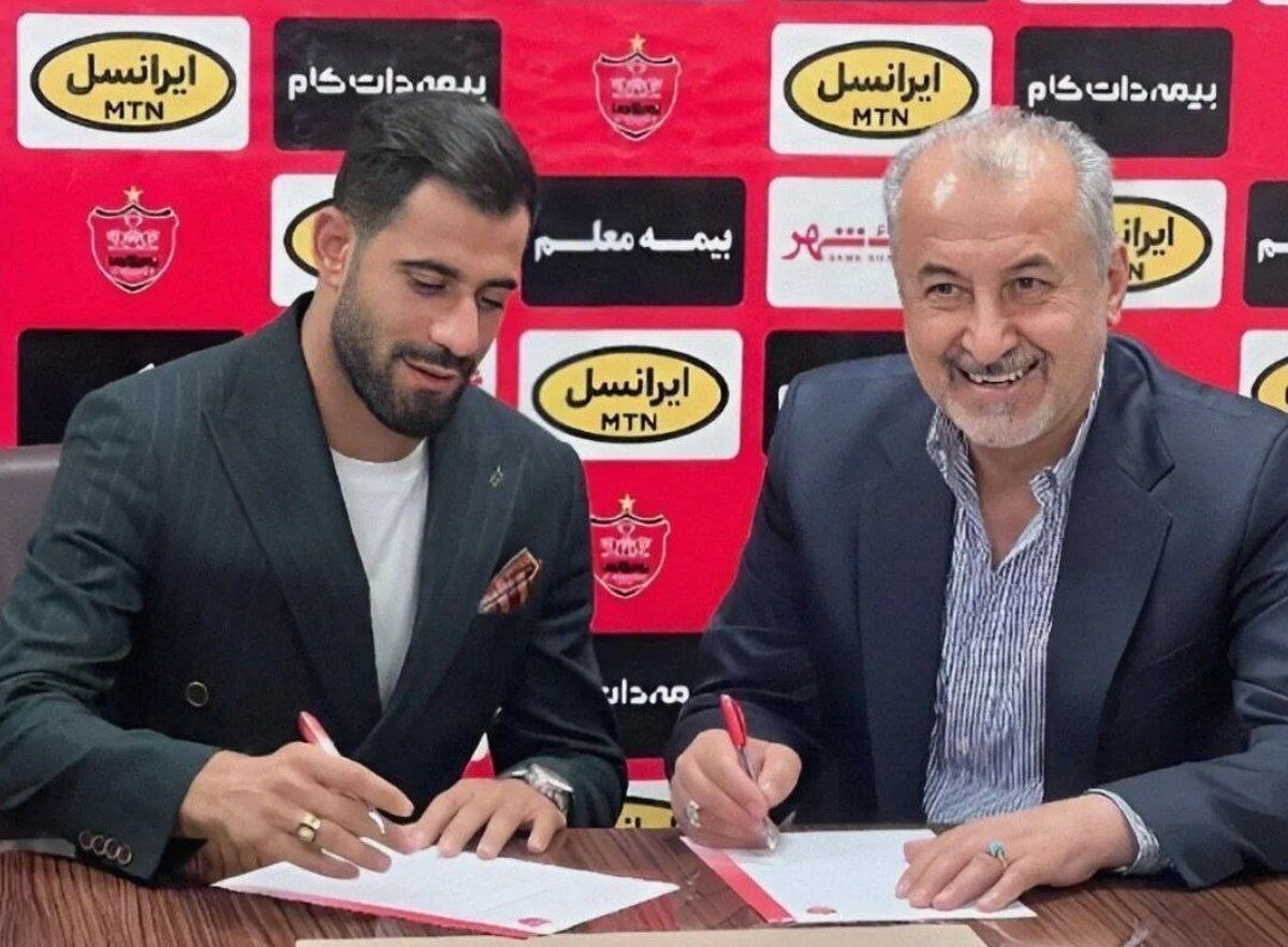 قرارداد دوساله کنعانیزادگان با پرسپولیس امضا شد