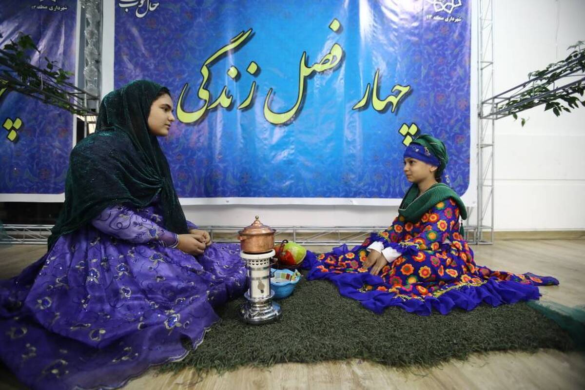 تصویر خانوادهای دوست داشتنی در نمایشگاه «۴ فصل زندگی»