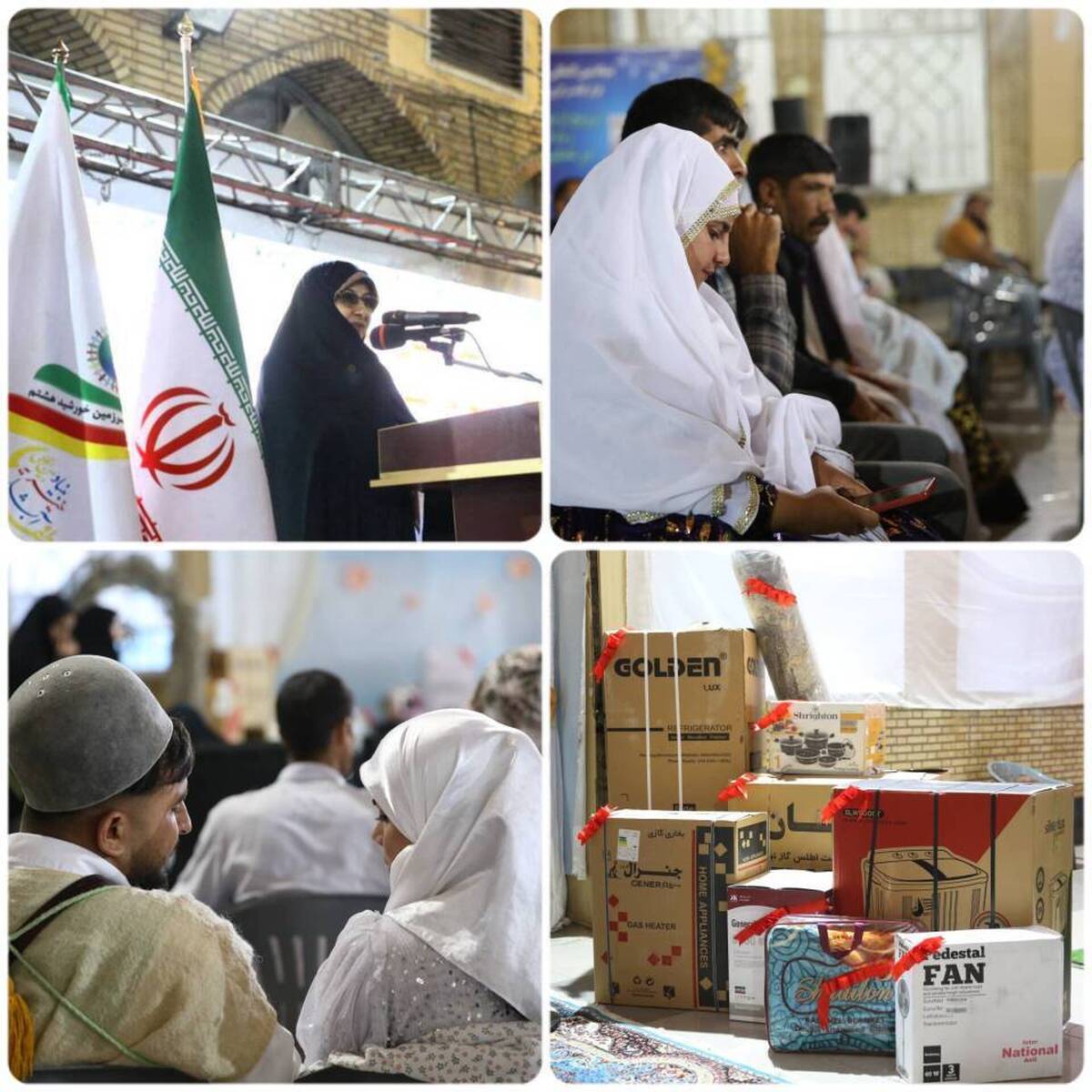 مراسم جشن ازدواج ۳۱۳ زوج در یاسوج/ فرهنگ ایرانی اسلامی تمدنساز است