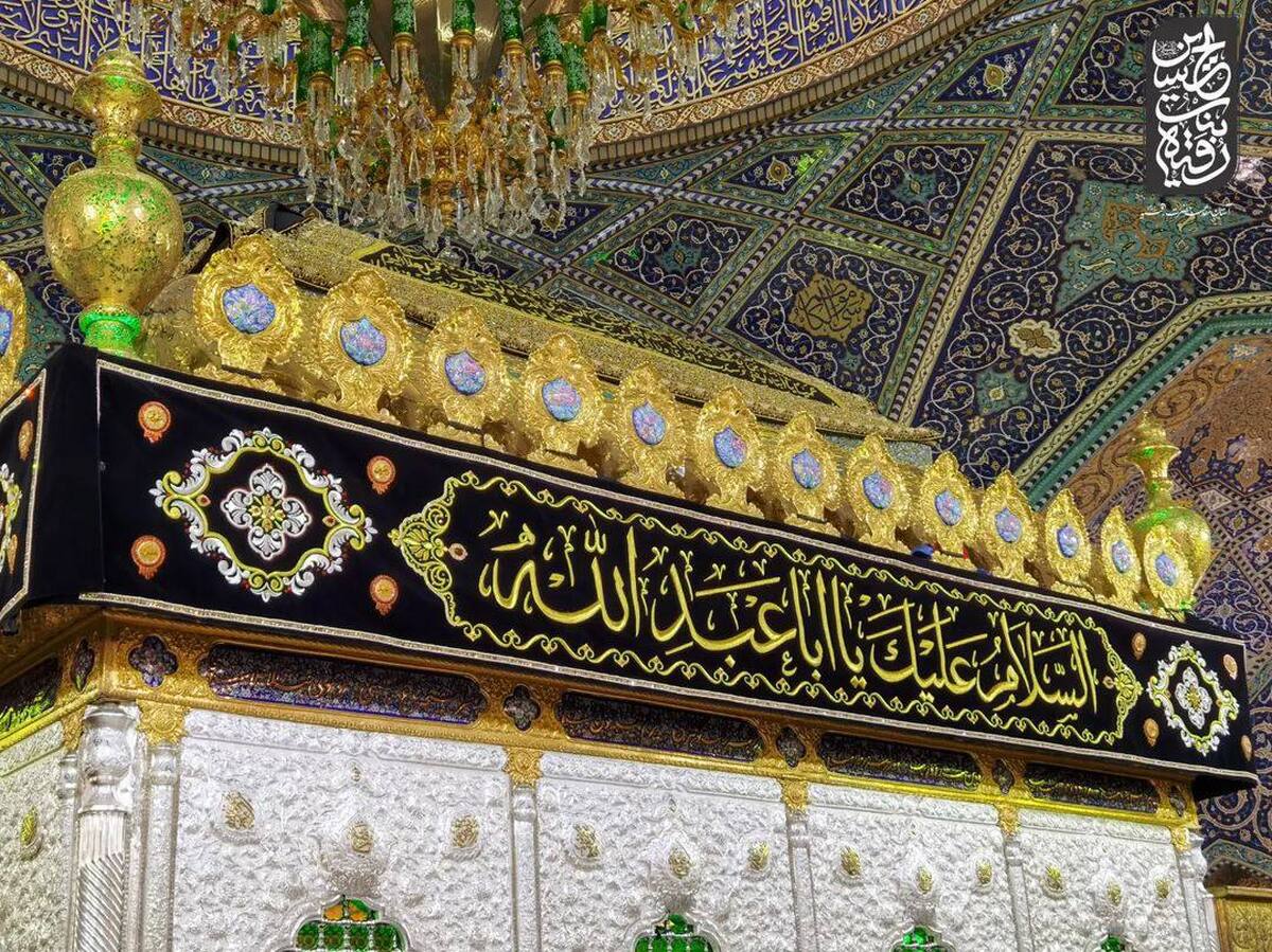 برگزاری عزاداری شب اول محرم در حرم حضرت رقیه(س)+ عکس