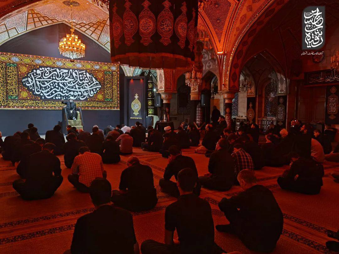 عزاداری شب اول محرم در حرم حضرت رقیه(س)+ عکس