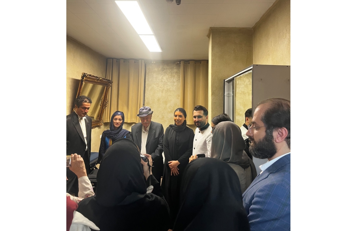«فرهاد فخرالدینی» به تماشای اجرای ارکستر ملی ایران نشست