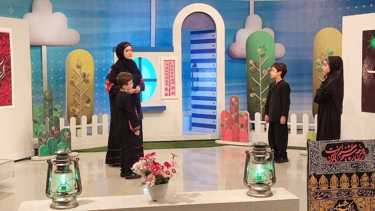 موکب «هیئت باران دست کی بالا» در شبکه دو برپا شد