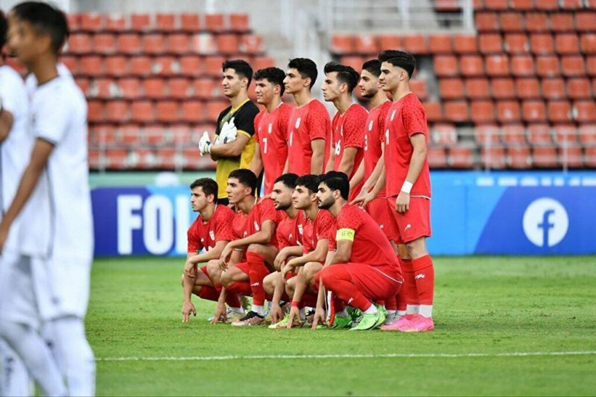 محرومیت ۲ بازیکن ایران در نیمه‌نهایی نوجوانان قهرمانی آسیا