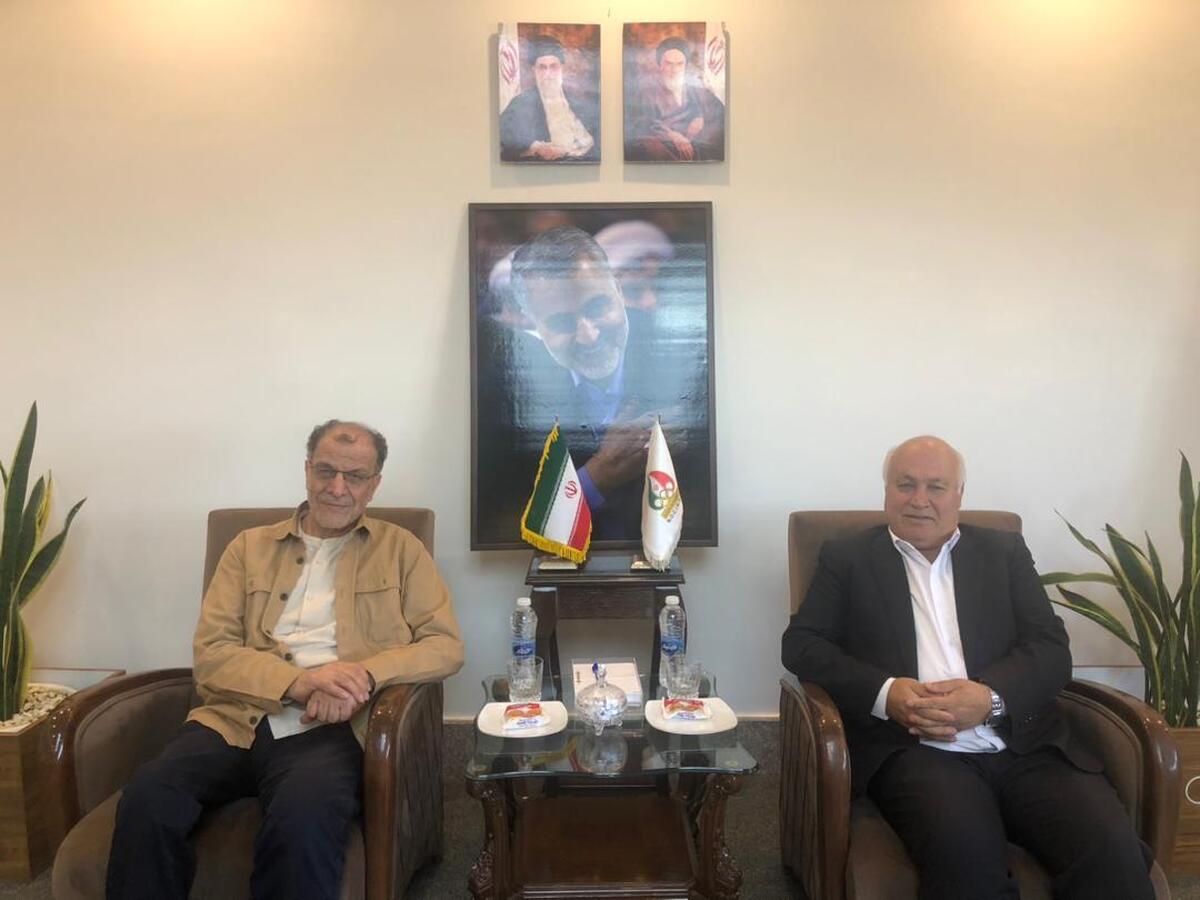 جلسه مشترک رئیس فدراسیون اسکیت با رئیس کمیته ملی المپیک پیرامون اعزام به هانگژو
