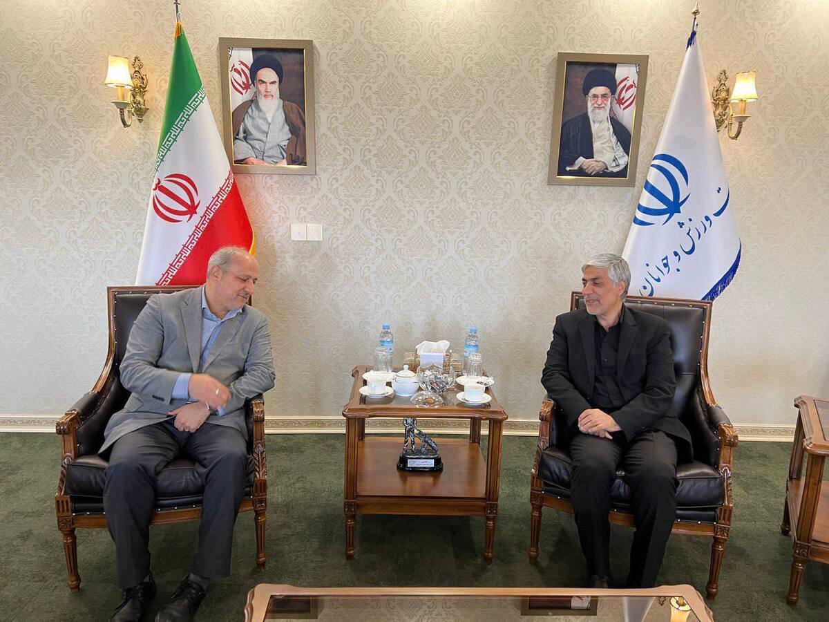 دیدار دبیر کمیته ملی المپیک با هاشمی با محوریت بازیهای آسیایی