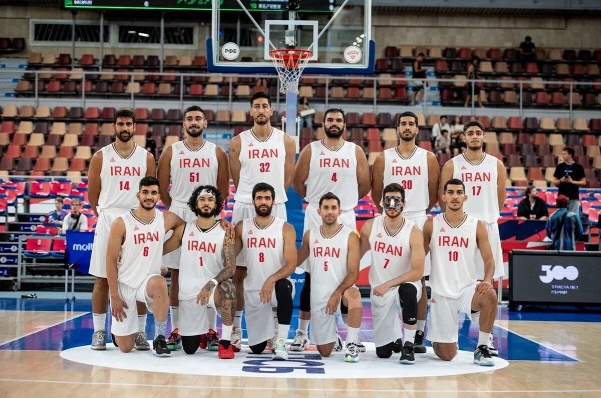 دومین شکست متوالی تیم ملی بسکتبال ایران مقابل روسیه نبود حدادی به چشم آمد