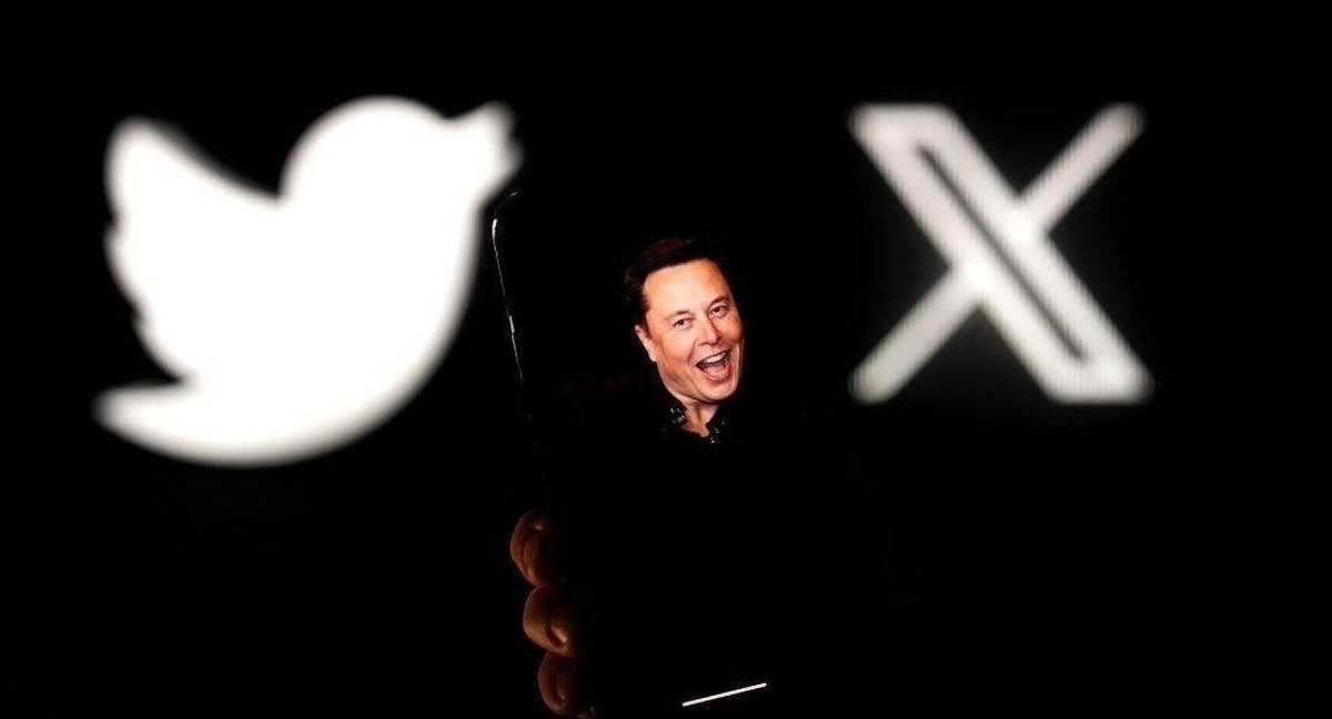 «X» جایگزین پرنده آبی توییتر شد