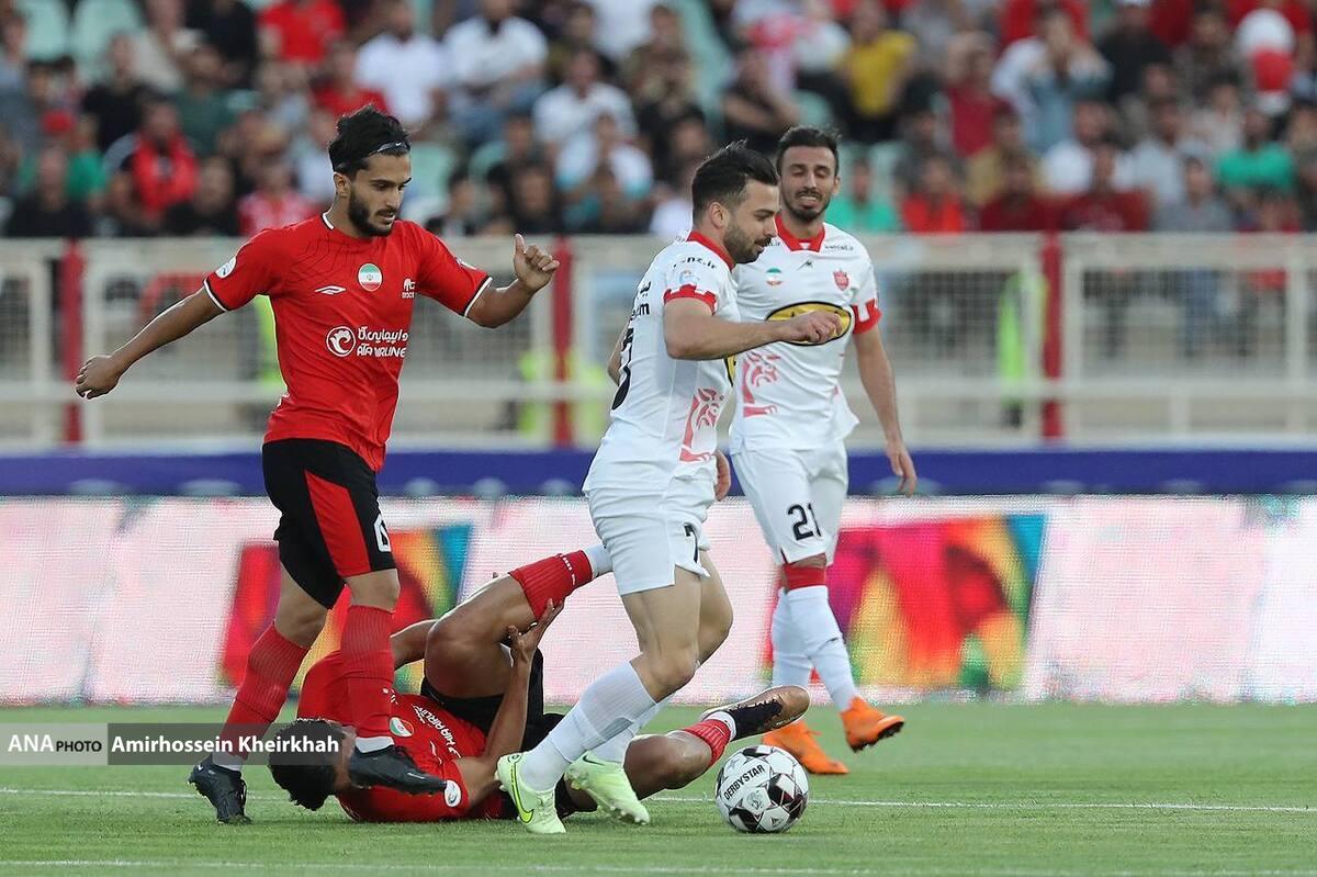 گزارش تصویری از برتری پرسپولیس در خانه تراکتور