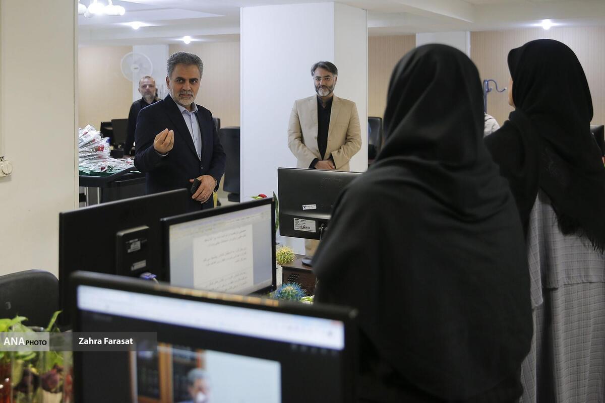 مدیرعامل صندوق کارآفرینی امید از خبرگزاری آنا بازدید کرد