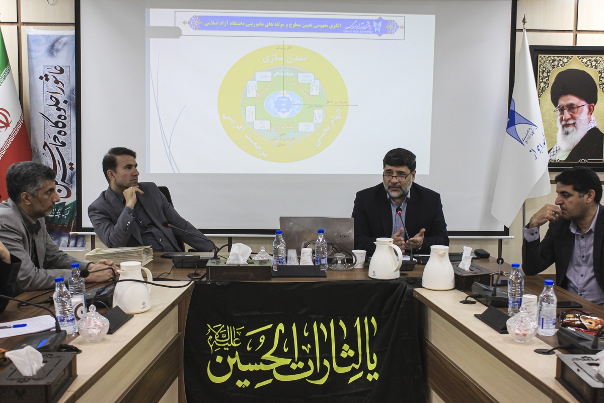تدوین سند آمایش سرزمینی دانشگاه آزاد با رویکرد زیستبومهای محلی