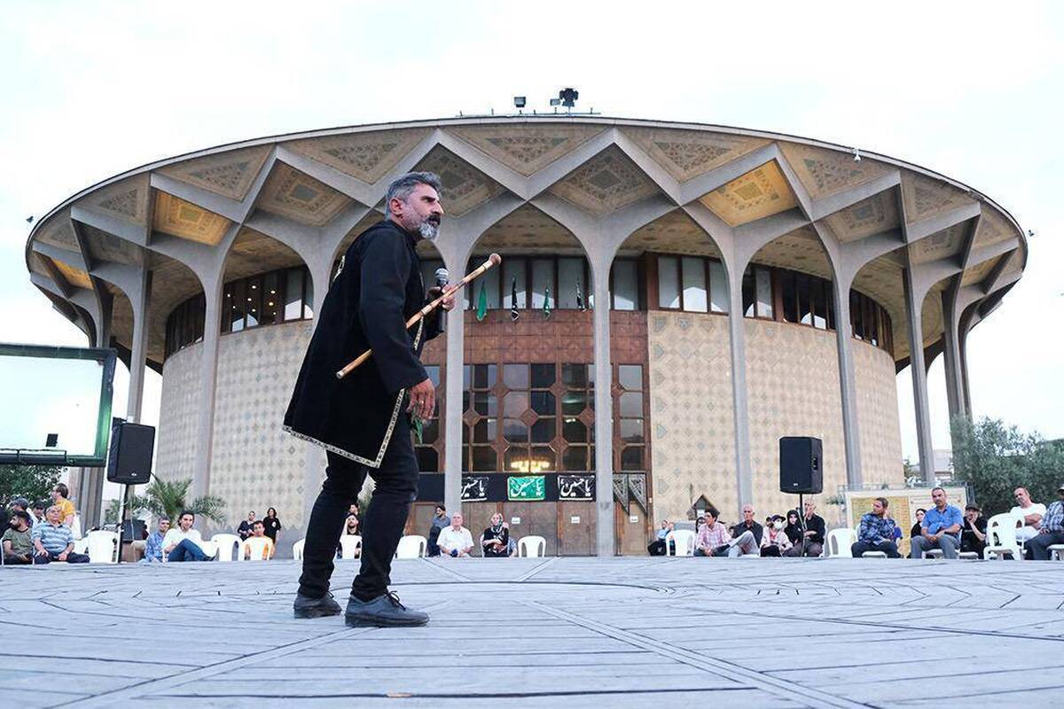 اجرای تعزیه حُر با گرامیداشت یاد زندهیاد علاءالدین قاسمی
