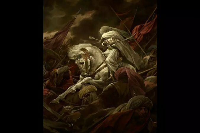 نقاشی جدید عاشورایی حسن روح الامین منتشر شد+ تصویر نقاشی جدید عاشورایی حسن روح الامین منتشر شد+ تصویر