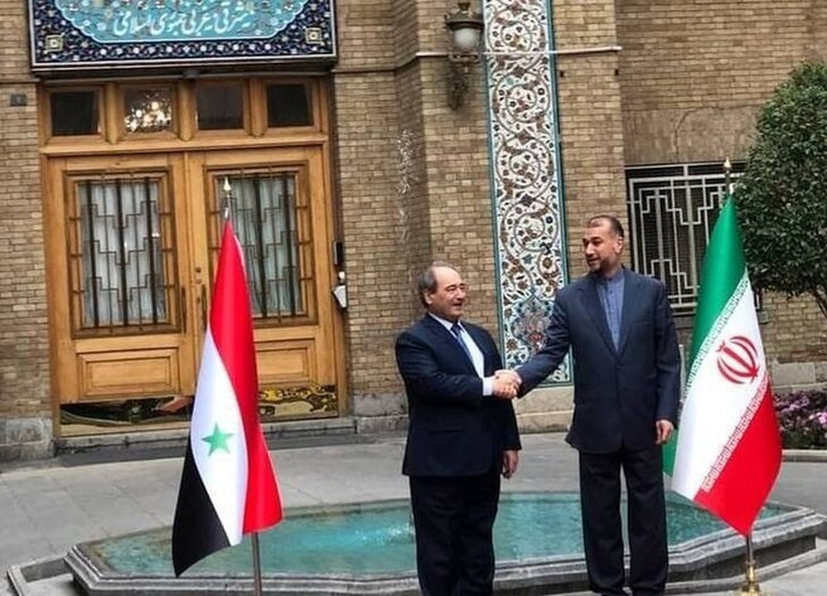 امیرعبداللهیان از «فیصل المقداد» استقبال کرد