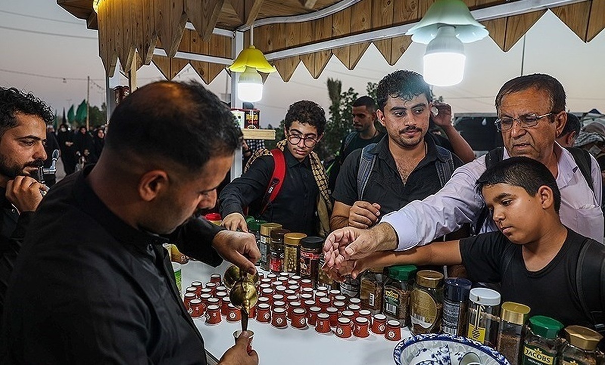 برپایی موکب هنر و رسانه در عمود ۷۸۵