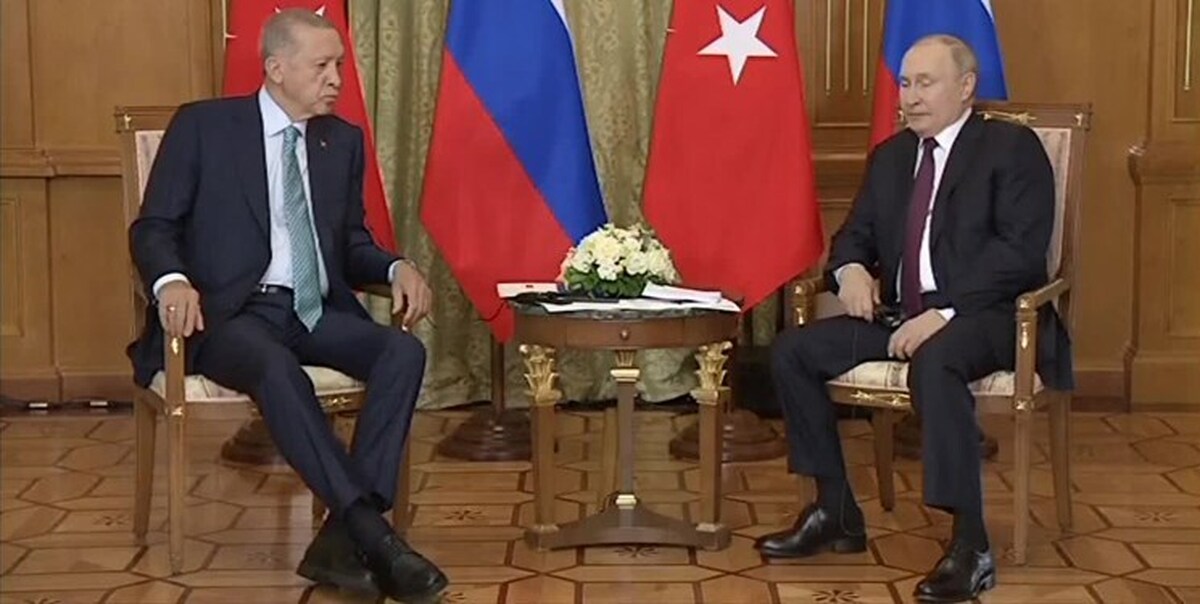 دیدار در سوچی «پوتین» و «اردوغان» بر اهمیت توافق غلات تأکید کردند