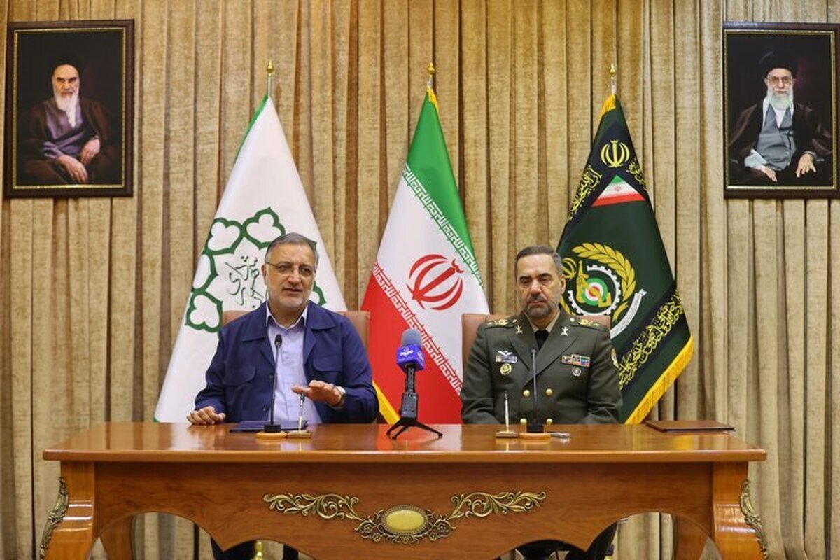 زاکانی: در حوزه توسعه زیرساختهای شهری به دنبال گسترش همکاری با وزارت دفاع هستیم