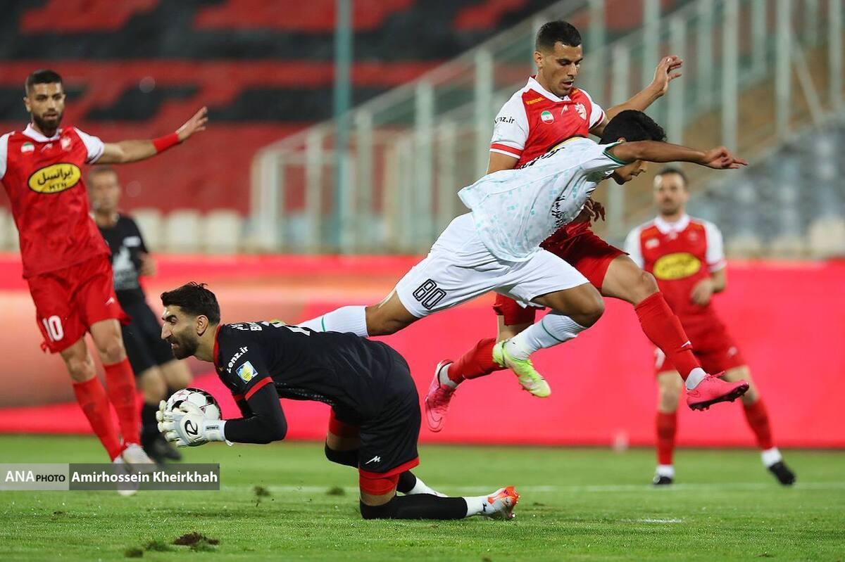 گزارش تصویری از تساوی پرسپولیس و ذوب‌آهن