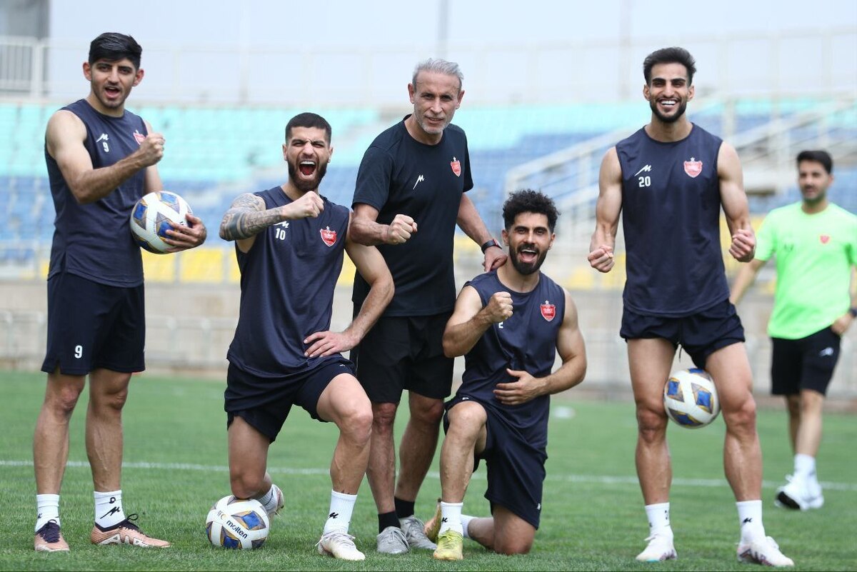 گل محمدی با پرسپولیسیها تمرین کرد بیرانوند همچنان در حال فیزیوتراپی