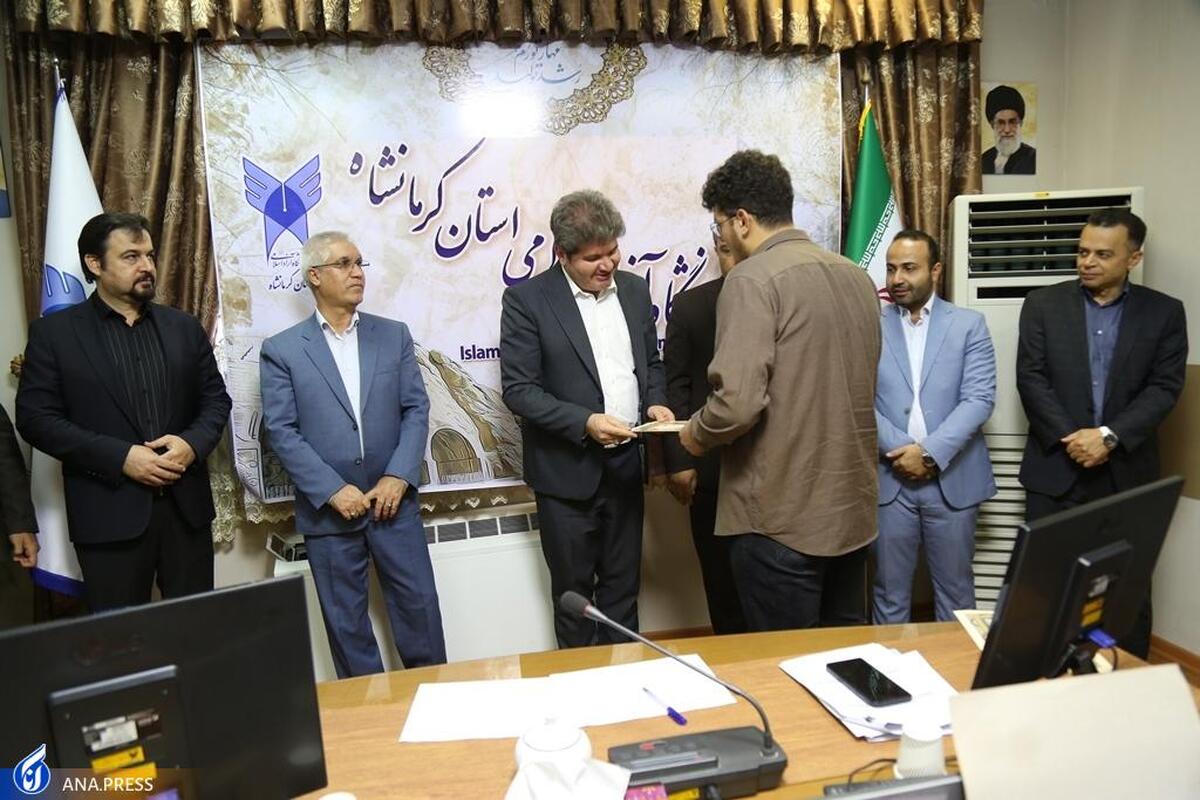 موکبداران اربعینی دانشگاه آزاد کرمانشاه تجلیل شدند