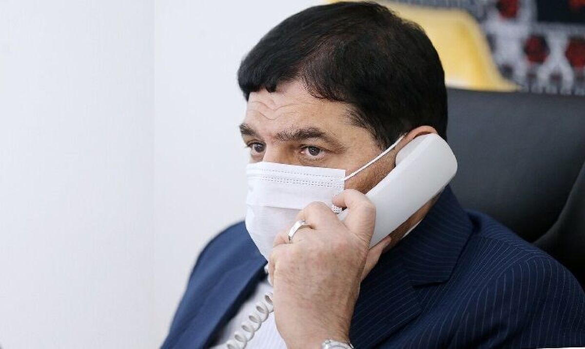 پیگیری تلفنی معاون اول رئیس جمهور از مناطق سیلزده استان گیلان