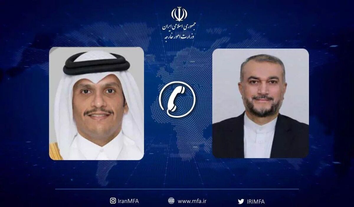 گفت‌وگوی تلفنی امیرعبداللهیان با نخست وزیر قطر