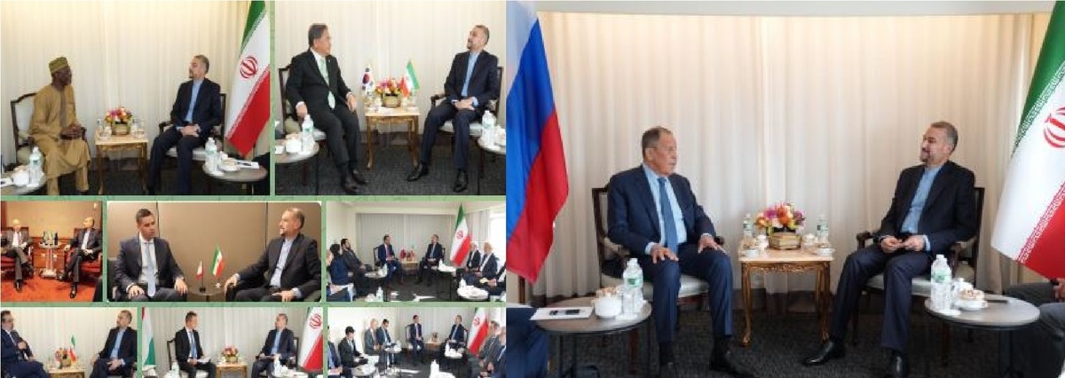 روز شلوغ دیپلماسی عزتمندانه ایرانی در خاک آمریکا / کشورهای دنیا در صف ارتباط با ایران