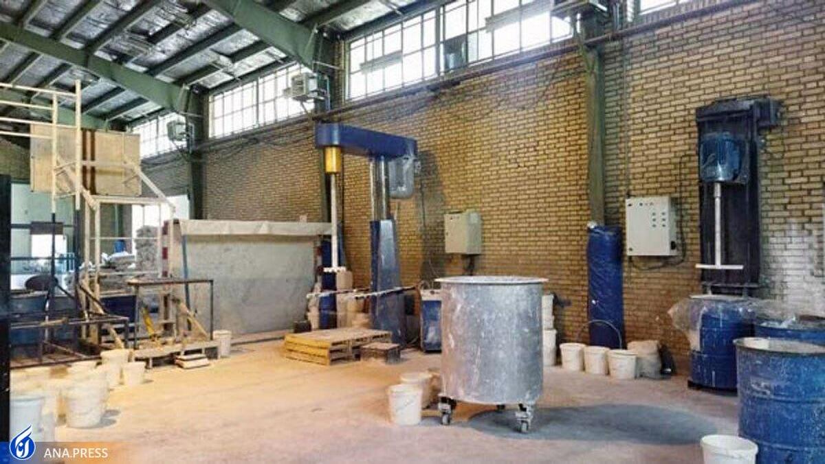 خط تولید رنگهای ساختمانی راهاندازی شد