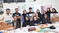 رونمایی از «کهنبوم» اثر خلاقانه گروه معماری دانشگاه آزاد صفادشت