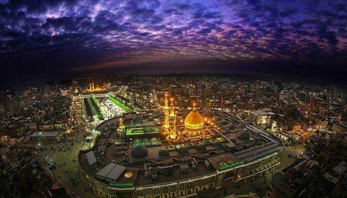 بارش نخستین باران پاییزی در کربلا+ فیلم